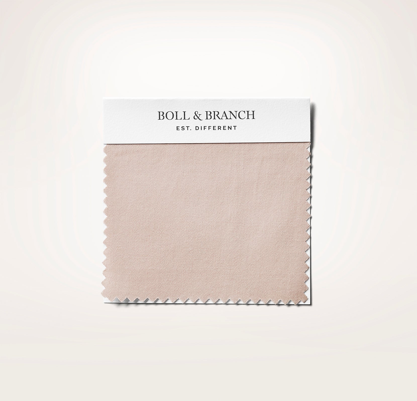 Signature Hemmed Fabric Swatch - Dusty Rose
