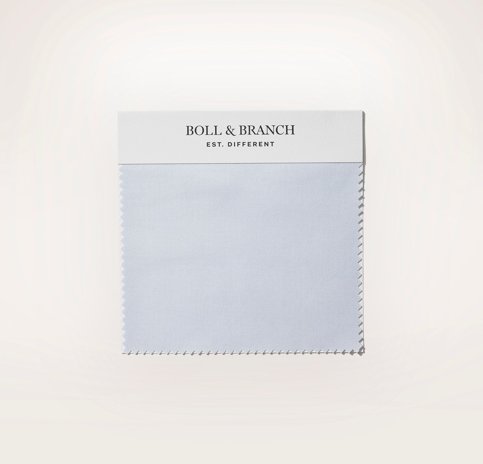 Percale Hemmed Fabric Swatch - Hydrangea