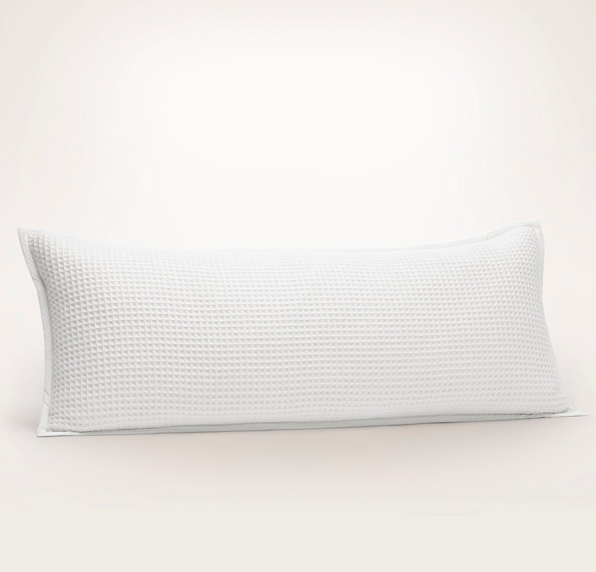 Waffle Pillow Cover - White