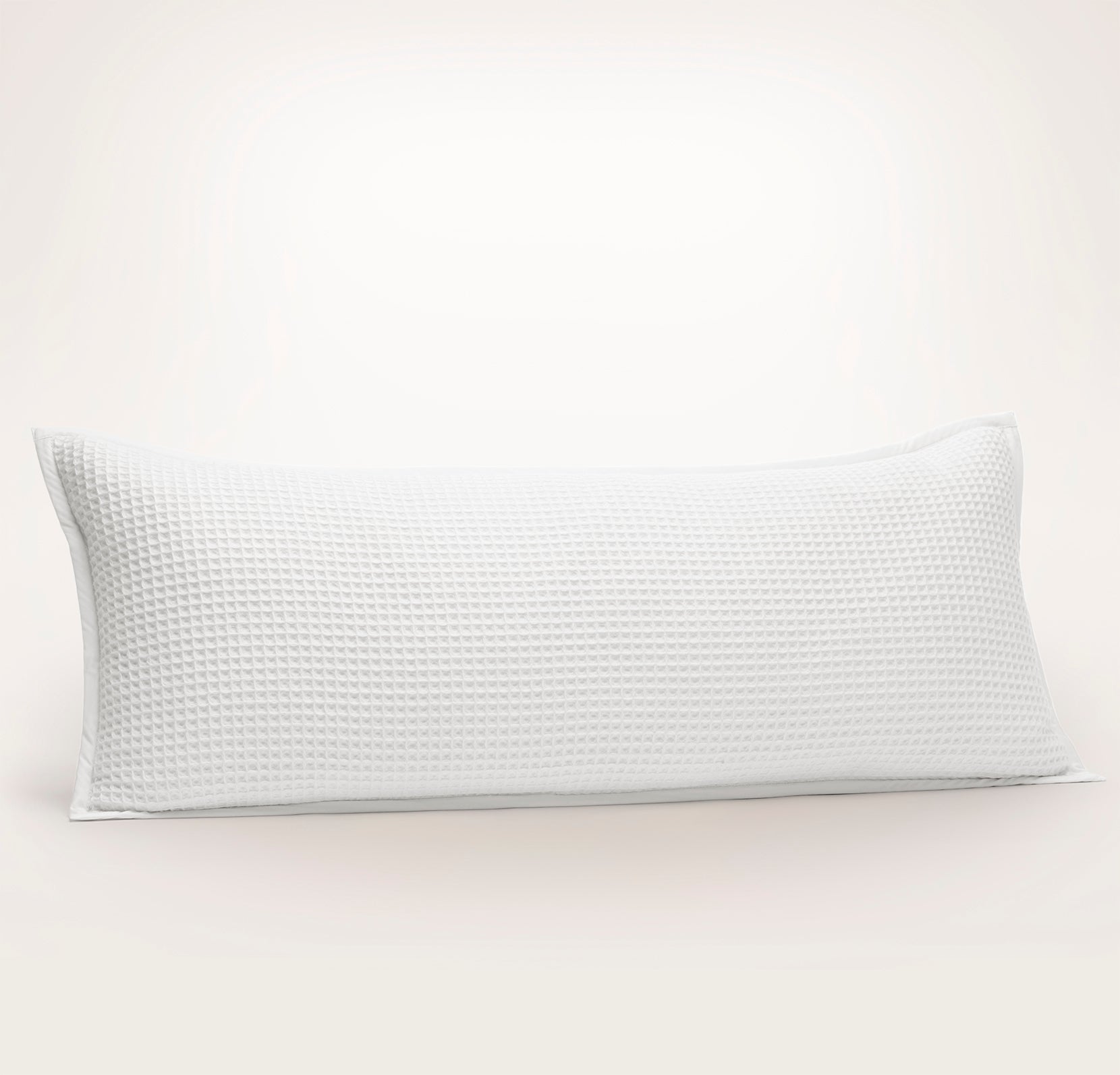 Waffle Pillow Cover - White
