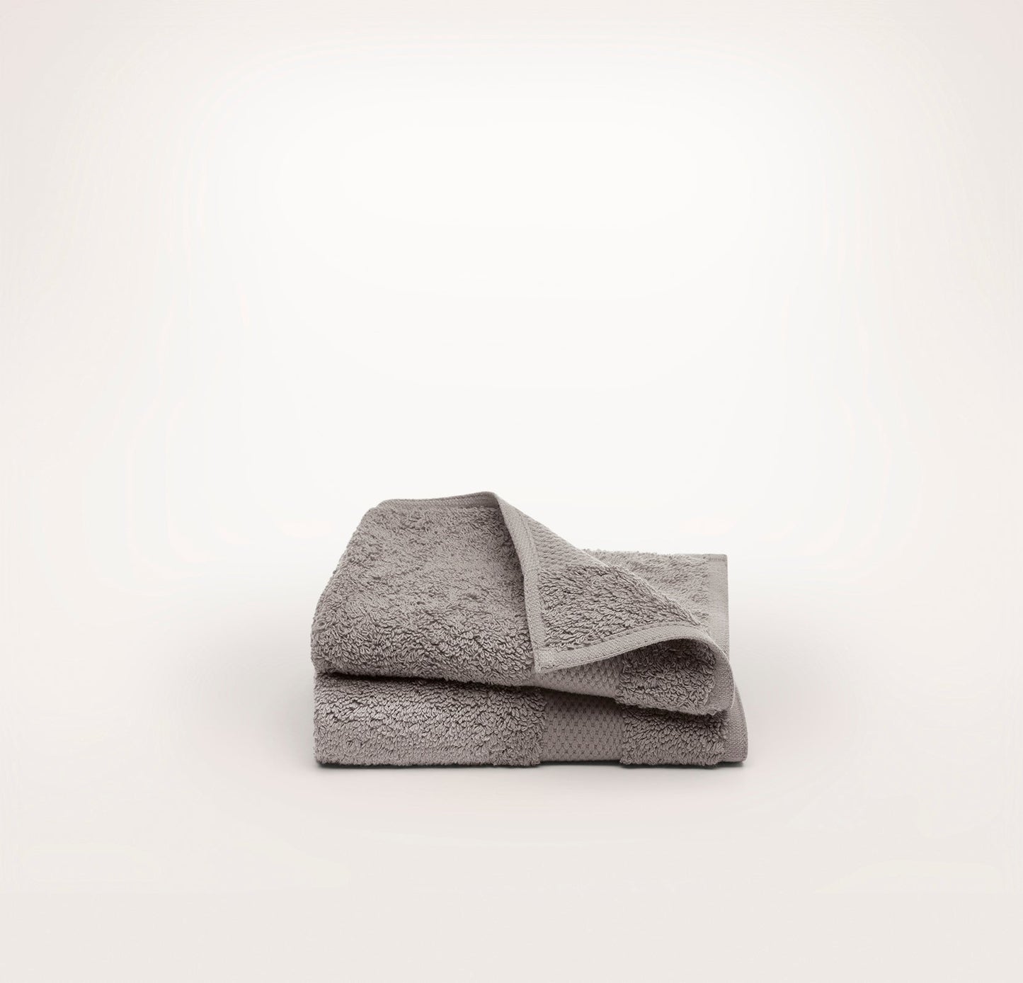 Plush Washcloths (Pair) - Stone