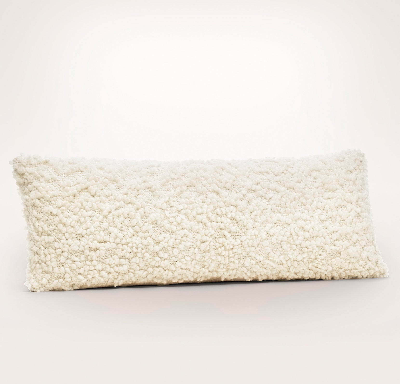 Cozy Bouclé Pillow Cover - Cream