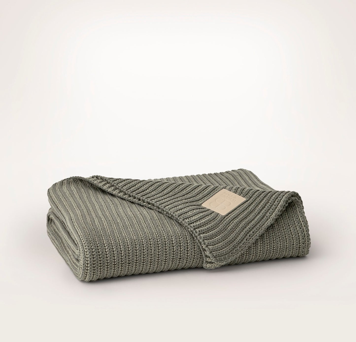 Sunday Knit Throw Blanket - Juniper/Sageleaf