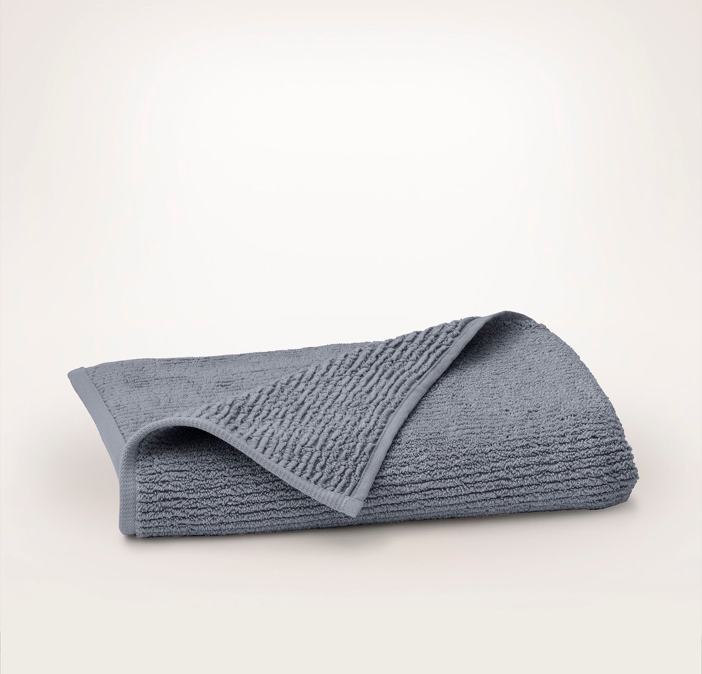 Turkish Ribbed Bath Towel - Mineral
