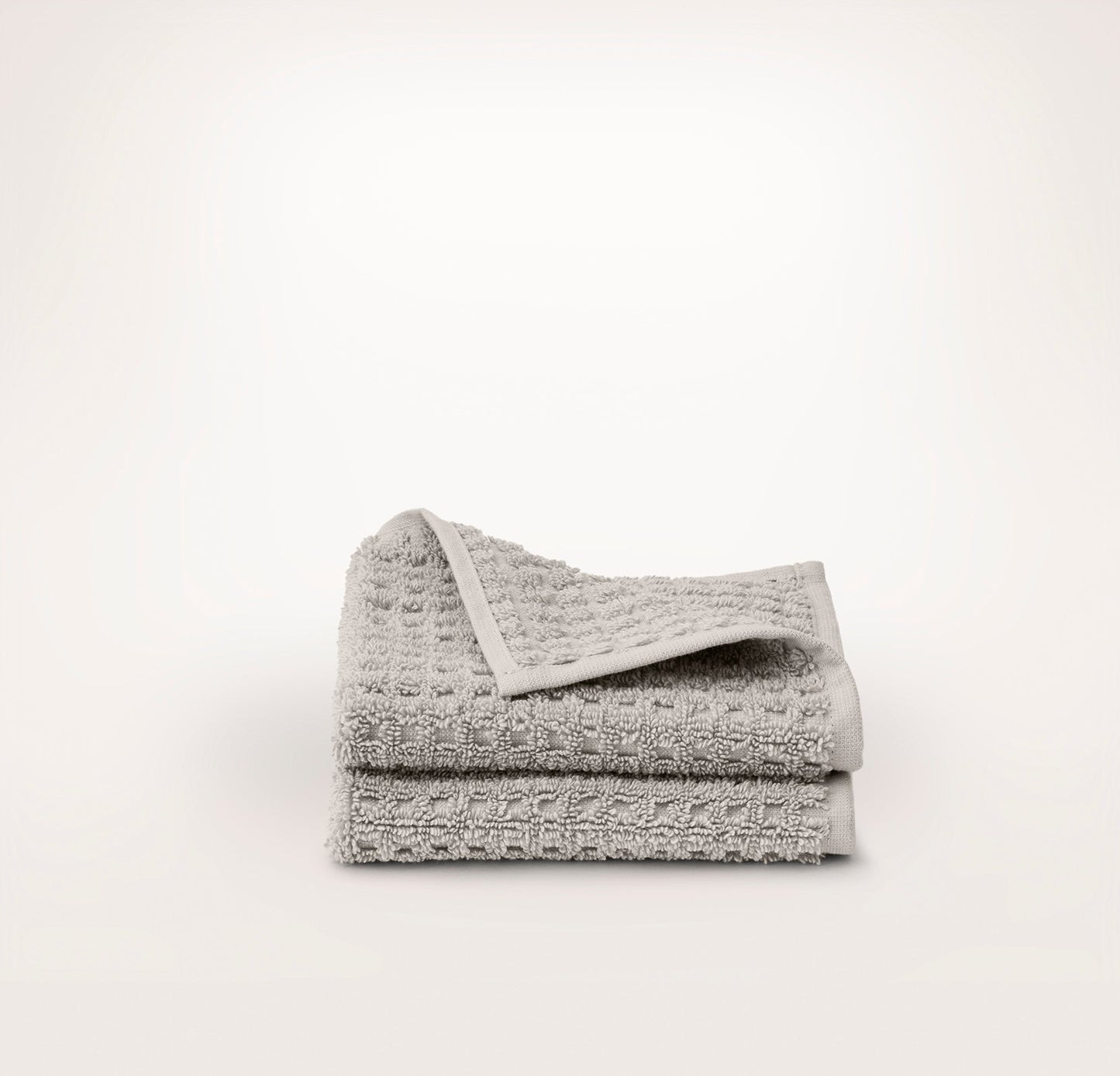 Turkish Waffle Washcloths (Pair) - Pewter