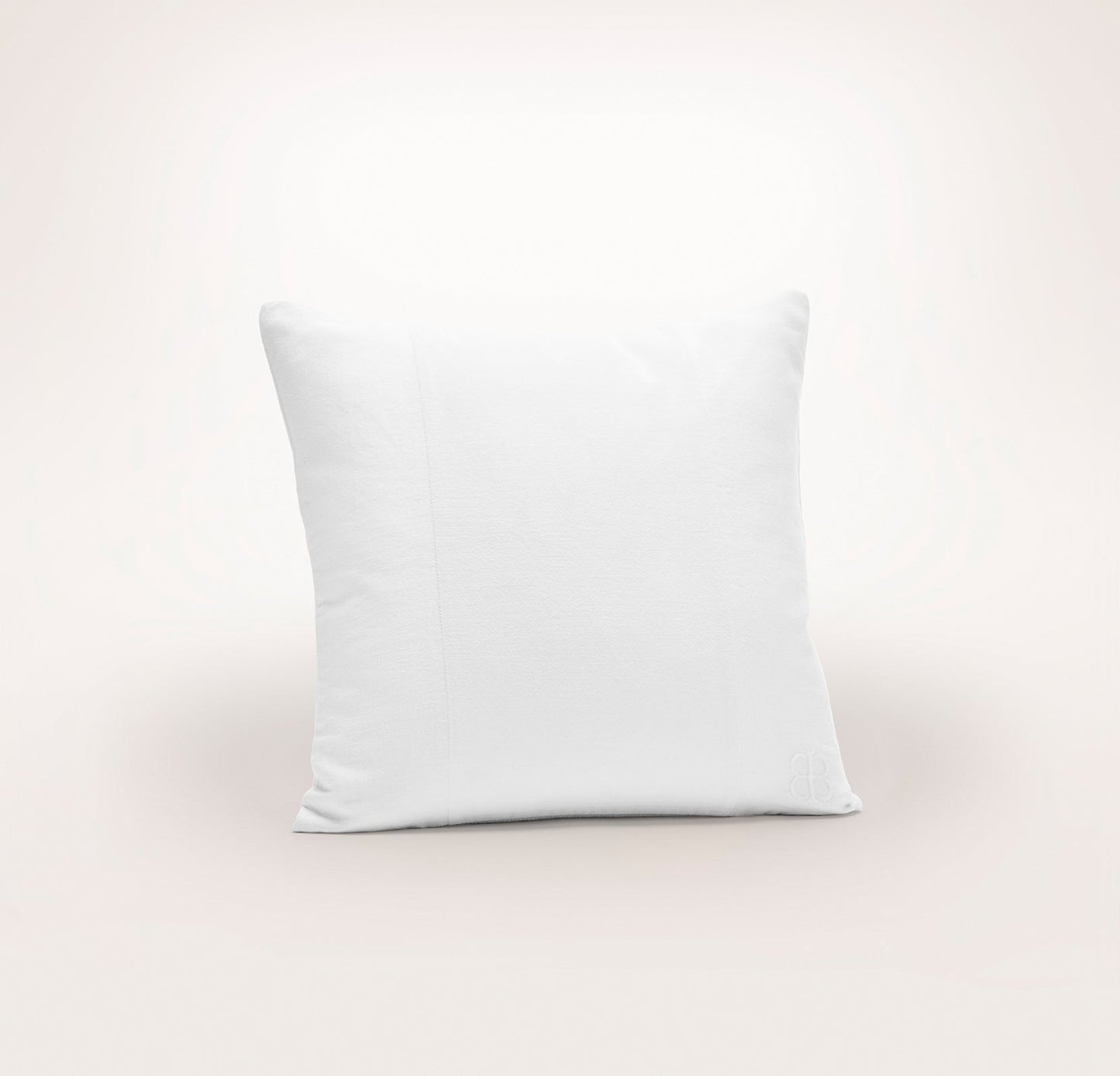 Linen Velvet Paneled Pillow Cover