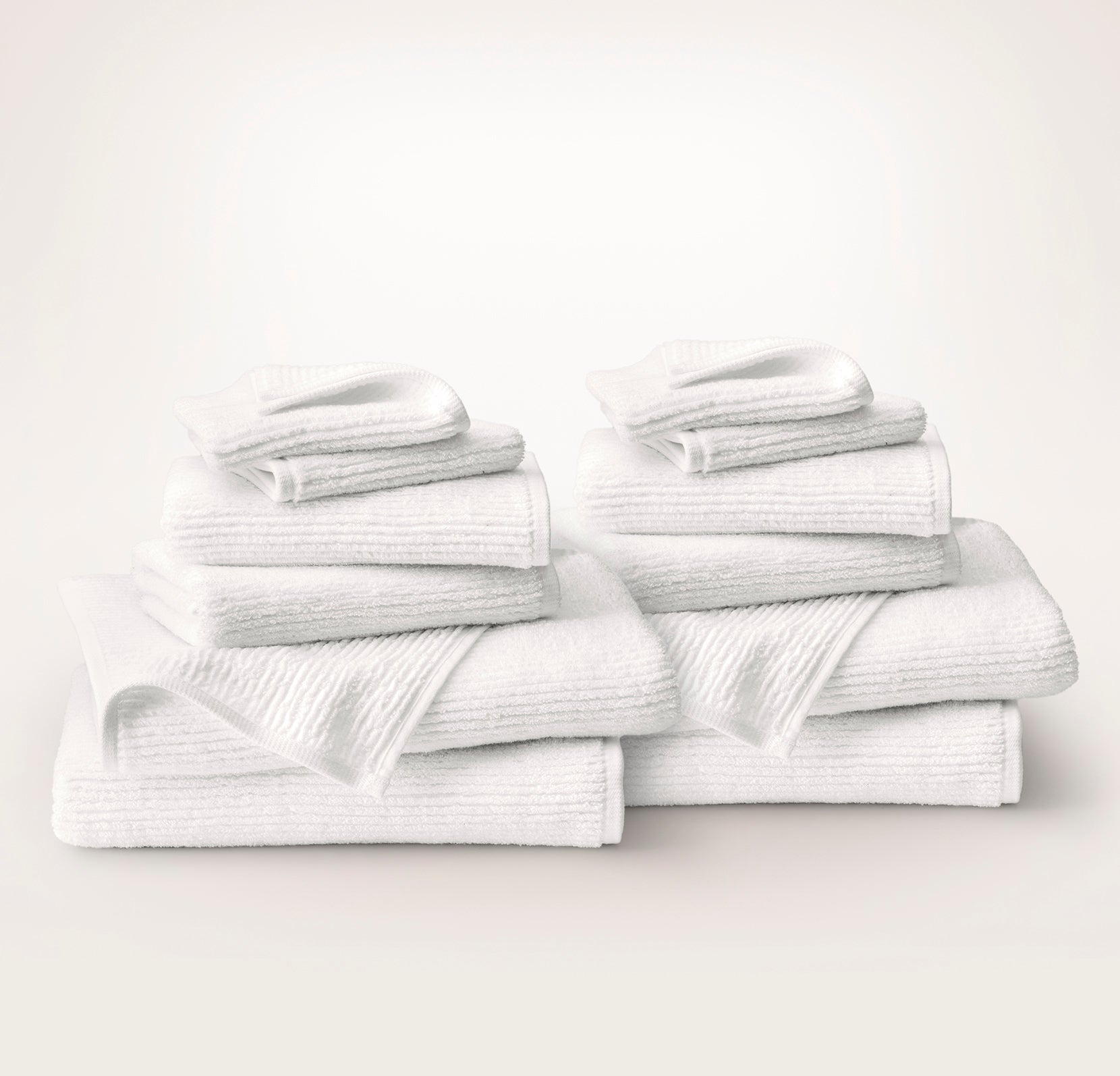 Complete Turkish Ribbed Bath Sheet Bundle