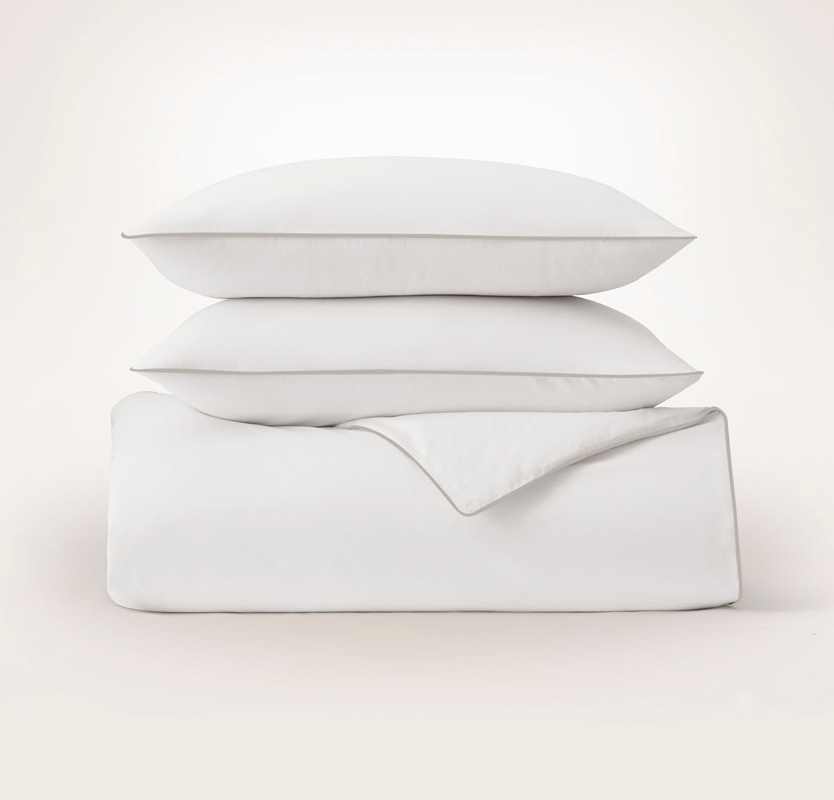 Percale Embellished Duvet Set
