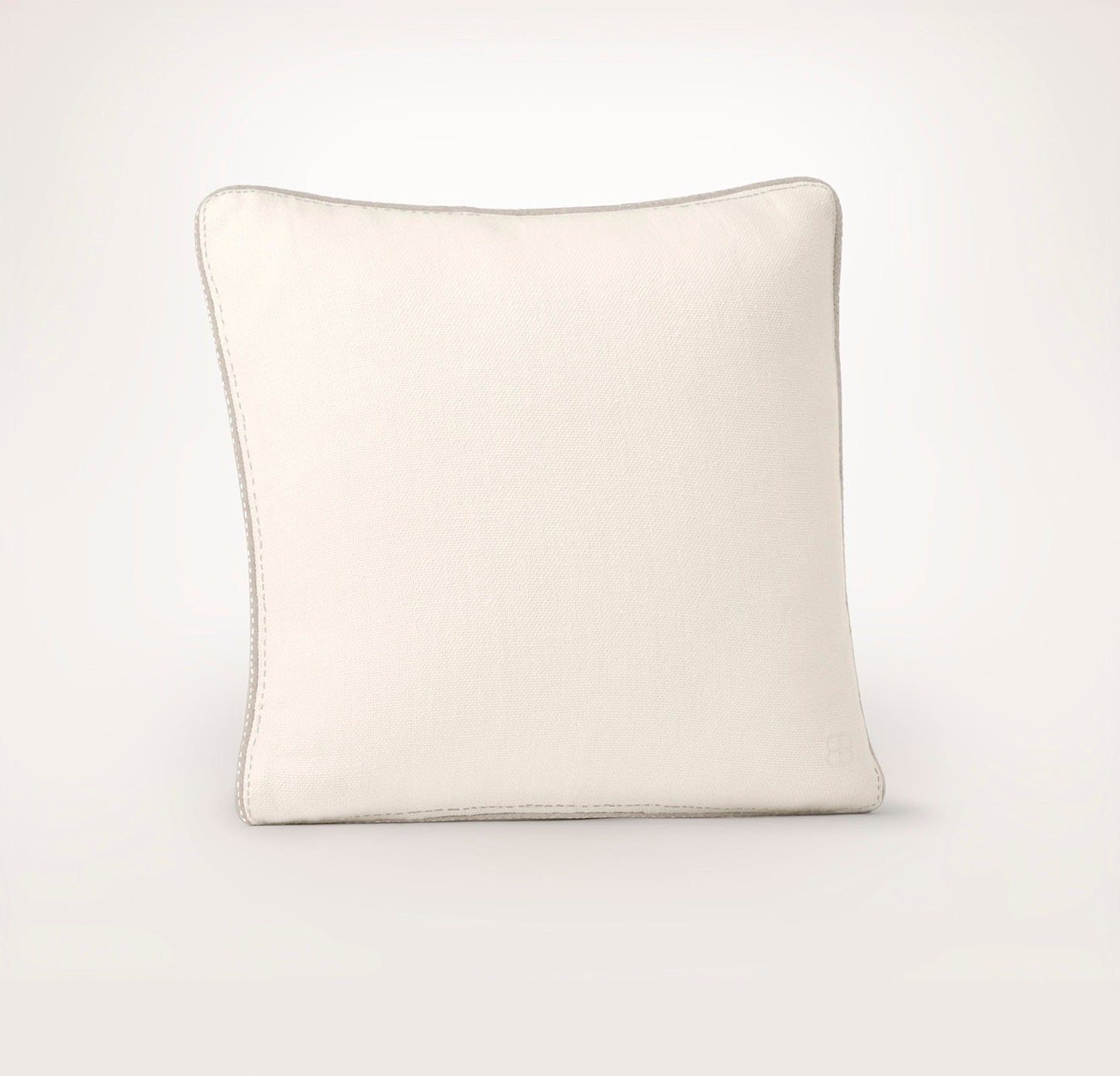 Threadmark Pillow Cover - Soft White/Melange Natural