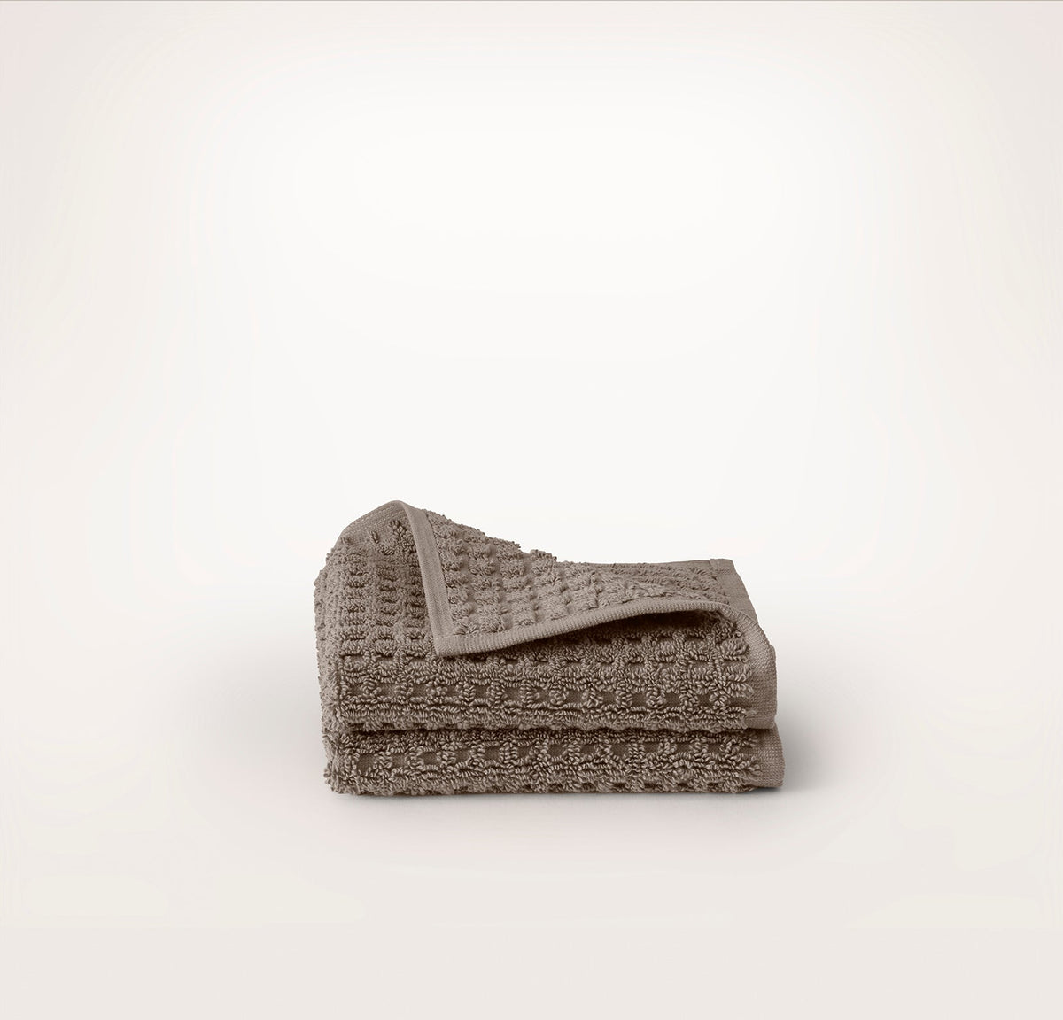 Turkish Waffle Washcloths (Pair) - Walnut